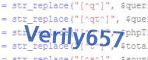 verification code